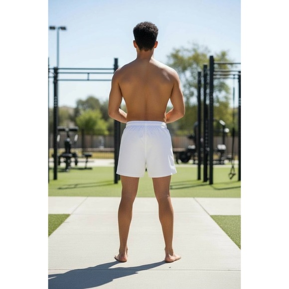 Carlson Gracie x Gitana Fightwear MMA BJJ No Gi Shorts Size Large White New - Picture 2 of 5